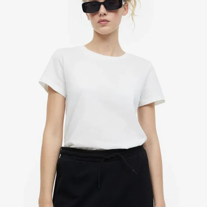 Camiseta oversize estampada